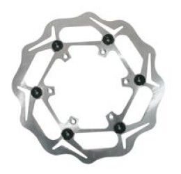 Disco freno anteriore Braking W-OPEN a margherita flottante per KTM 500 SX-F 93-95 (1 disco) MAGGIORATO da 270mm (necessita i distanziali pinza per essere usato)