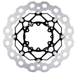 Disco freno anteriore Galfer CUBIQ FLOATING a margherita flottante per Kawasaki ER6N 05-06 (1 disco) DF184FLQ
