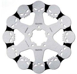 Disco freno anteriore Galfer SKULL FIXED GROOVED a margherita fisso per harley davidson flstc heritage classic 1687 2013 | 2015 (1 disco) DF680RH