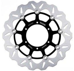 Disco freno anteriore Galfer WAVE FLOATING a margherita flottante con mozzo in alluminio per Kawasaki ER6N 05-06 (1 disco) DF184CW