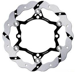Disco freno anteriore Galfer WAVE FLOATING GROOVED a margherita flottante con mozzo in acciaio per Sherco 450 SEF Factory 2024 (1 disco) DF920FRW