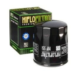 Filtro olio Hiflo HF551 Moto Guzzi Breva 1200 Sport 06-15