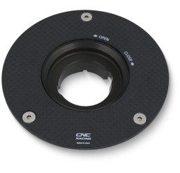 Flangia per tappo serbatoio carburante CARBON FIBER CNC Racing per Ducati 1199 Panigale R 13-17