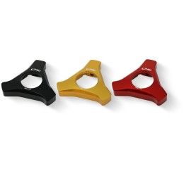 Ghiere precarico forcella 17 mm CNC Racing per Aprilia Tuono V4 1100 Factory 15-22