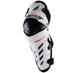 Ginocchiere Leatt Dual Axis colore bianco