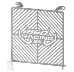Griglia radiatore acqua Faster96 by RG per Aprilia RS 660 20-25 in acciaio inox con logo