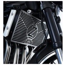 Griglia radiatore acqua Faster96 by RG per Kawasaki Z 900 RS Cafe 18-20 in acciaio inox con logo