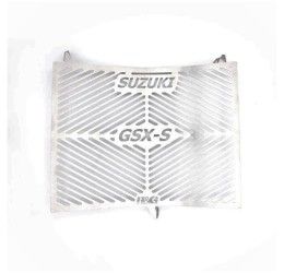Griglia radiatore acqua Faster96 by RG per Suzuki GSX-S 1000 GT 21-24 in acciaio inox con logo