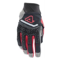 Guanti cross enduro Acerbis CE ENDURO PRO Nero/Rosso