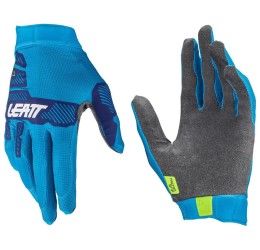 Guanti cross enduro Leatt 1.5 GripR colore azzurro