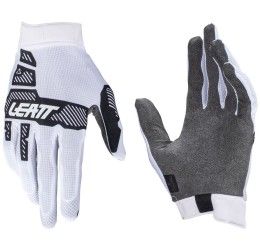 Guanti cross enduro Leatt 1.5 GripR colore bianco