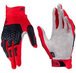 Guanti cross enduro Leatt 4.5 Lite colore rosso