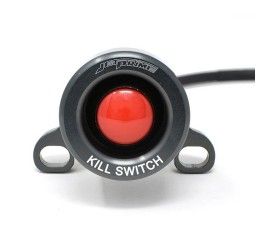 Kill Switch Jetprime pulsante elimina chiave per Aprilia RSV4 1000 R 09-10 colore Titanio