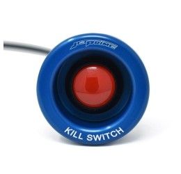 Kill Switch Jetprime pulsante elimina chiave per Yamaha R6 Race 21-24 colore Blu