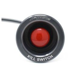 Kill Switch Jetprime pulsante elimina chiave per Yamaha R6 Race 21-24 colore Titanio