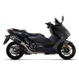 Scarico completo Arrow con terminale Indy Race in titanio Dark omologato per Yamaha T-Max 560 20-24