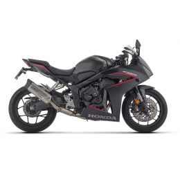 Scarico completo Arrow con terminale Indy Race EVO in titanio omologato per Honda CBR 650 R 24-25