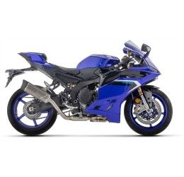 Scarico completo Arrow racing con terminale Indy Race EVO in titanio non omologato per Yamaha R9 2025