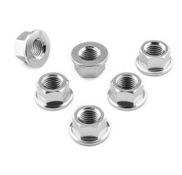 Kit dadi corona in ACCIAIO INOX Pro-Bolt per Kawasaki Z 900 RS SE 18-21 (6 pezzi)