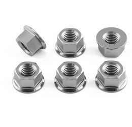 Kit dadi corona in TITANIO Pro-Bolt per Aprilia RS 250 98-03 (6 pezzi)