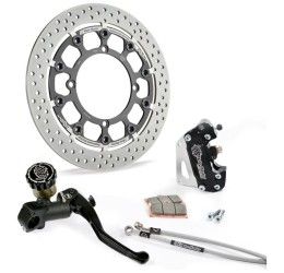 Kit freno completo Moto Master HALO T-FLOATER Supermoto Racing per Suzuki RMZ 450 05-23