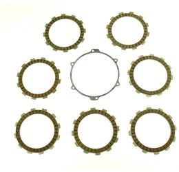 Kit dischi frizione guarniti Athena per Husqvarna TE 310 10-13 + Guarnizione coperchio frizione