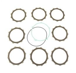 Kit dischi frizione guarniti Athena per Husqvarna WR 250 99-13 + Guarnizione coperchio frizione