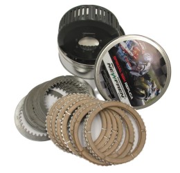 Kit Frizione NewFren con CAMPANA 48denti ricavata dal pieno e dischi guarniti SINTERIZZATI + nudi per Ducati 999 03-06