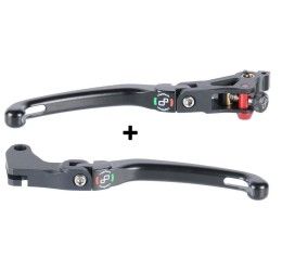 KIT leve freno e frizione snodate ribaltabili Lightech Profilo H KLEV143H Kawasaki Z 750 07-12