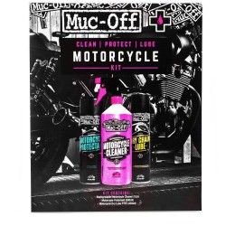 Kit Muc-Off Clean, Protect and Lube per pulizia moto