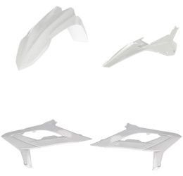Kit plastiche base Acerbis per Beta RR 125 23-24 colore bianco