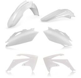 Kit plastiche base Acerbis per Honda CRF 250 R 2010 colore bianco