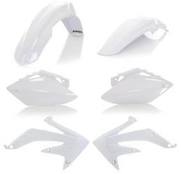 Kit plastiche base Acerbis per Honda CRF 450 R 05-06 colore bianco