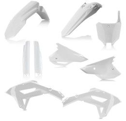 Kit plastiche completo Acerbis per Honda CRF 450 RX 21-24 colore bianco