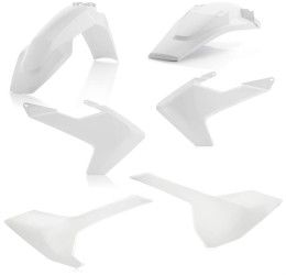 Kit plastiche base Acerbis per Husqvarna TC 125 16-18 colore bianco