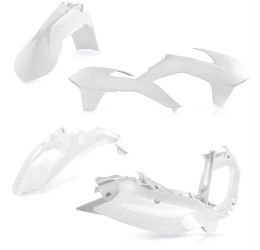 Kit plastiche base Acerbis per KTM 125 EXC 14-16 colore bianco