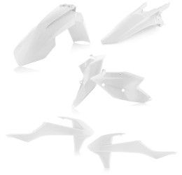 Kit plastiche base Acerbis per KTM 300 EXC TPI 18-19 colore bianco