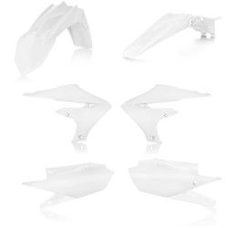 Kit plastiche base Acerbis per Yamaha YZ 250 F 19-23 colore bianco