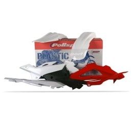 Kit plastiche MX / enduro Polisport per Husqvarna TC 450 06-07 bianco/rosso
