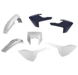 Kit plastiche MX / enduro Polisport per Husqvarna TX 125 17-19 bianco/blu hva
