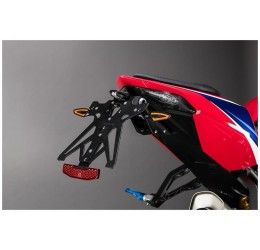 KIT Portatarga Lightech per Honda CBR 1000 RR-R SP 20-24 regolabile con Lucetarga LED + Catadiottro