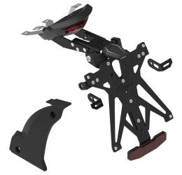 KIT Portatarga Lightech per Triumph Trident 660 21-25 regolabile con Lucetarga LED + Catadiottro