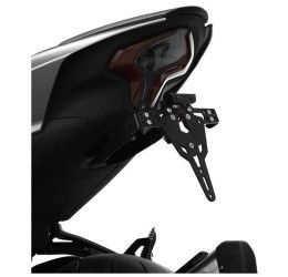 KIT Portatarga PRO Ibex Zieger per CFMoto 450 SR 23-25 regolabile con Lucetarga LED + Catadiottro