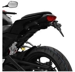 KIT Portatarga PRO Ibex Zieger per Honda CB 125 R 18-22 regolabile con Lucetarga LED + Catadiottro