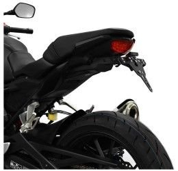 KIT Portatarga PRO Ibex Zieger per Honda CB 300 R 18-22 regolabile con Lucetarga LED + Catadiottro