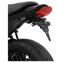 KIT Portatarga PRO Ibex Zieger per Kawasaki Z 650 RS 22-25 regolabile con Lucetarga LED + Catadiottro