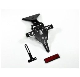 KIT Portatarga PRO Ibex Zieger per MV Agusta Brutale 750 01-04 regolabile con Lucetarga LED + Catadiottro