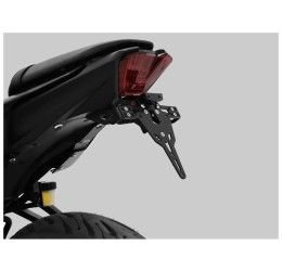 KIT Portatarga PRO Ibex Zieger per Yamaha MT-07 21-24 regolabile con Lucetarga LED + Catadiottro