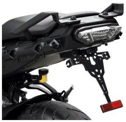KIT Portatarga PRO Ibex Zieger per Yamaha MT-07 Tracer 700 GT 2019 regolabile con Lucetarga LED + Catadiottro
