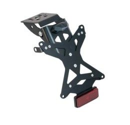 KIT Portatarga Racingbike per Kawasaki ZX-6R 636 13-17 regolabile con Lucetarga LED + Catadiottro